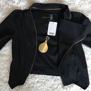 Stone Goya cropped jacket